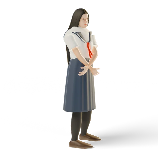 富江全身像